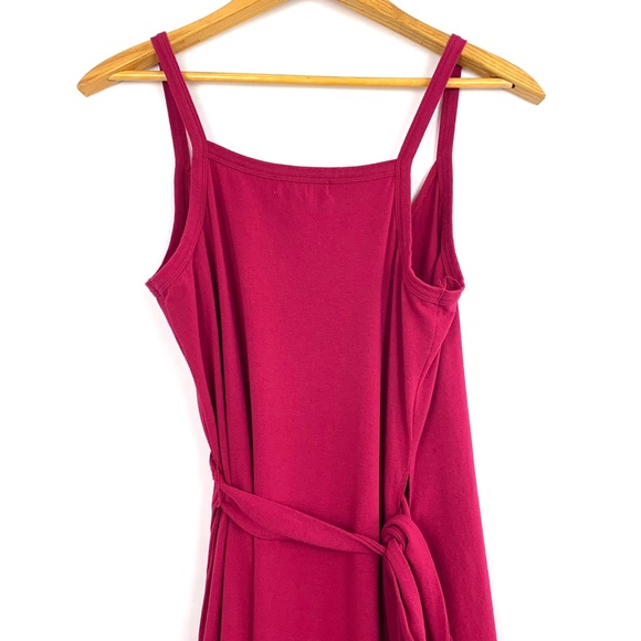 Treasure & Bond | Knit Wrap Midi Asymmetric Dress - Picture 6 of 8